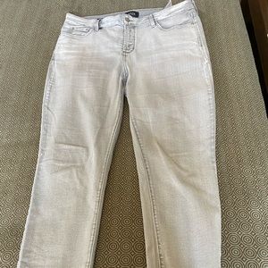 NYDJ Silver Gray Alina Ankle Jean